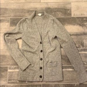 J crew cashmere cardigan